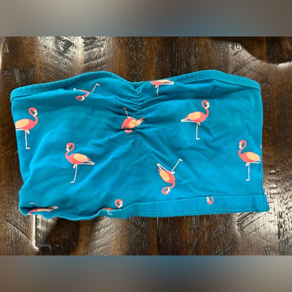 Flamingo Crop Top - Picture 1 of 5